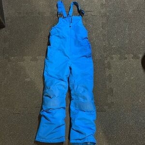Lands End squall bib size 8 youth blue